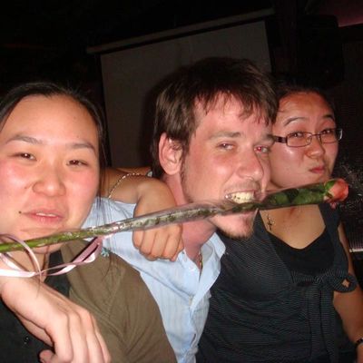 Soirée du 13 mai - Romina, Davina et moi