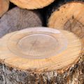 DIY en cours : des rondelles de bois pour les tables de fêtes 
