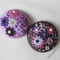 Mes petits cabochons fleuris.....