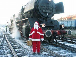 Le train du Père Noël