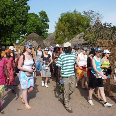 Visite d'un village typique N'Diafé N'Diafé qui