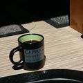 Les aventures de ma tasse à café en camping-car