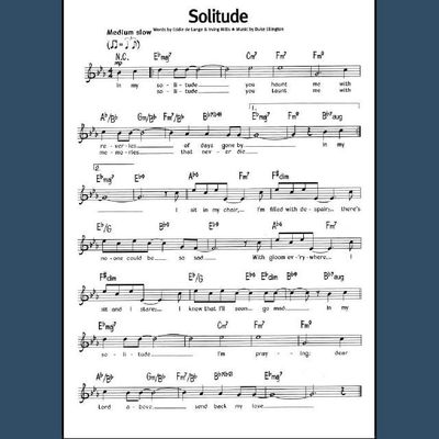 Duke Ellington & Louis Armstrong - Solitude