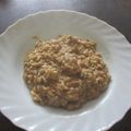 Risotto au comté, salicorne et dos de lieu noir.