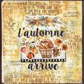 Page d'automne