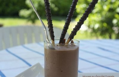 Mousse au chocolat sans oeufs Valrhona