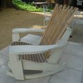 rocking chair style adirondack 149,00€  Vendu!