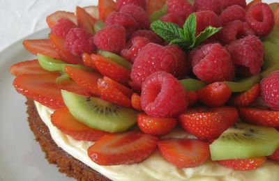 Gâteau noisette et Multi-fruits