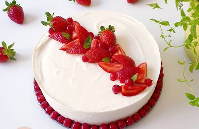 Cheesecake aux fruits rouges