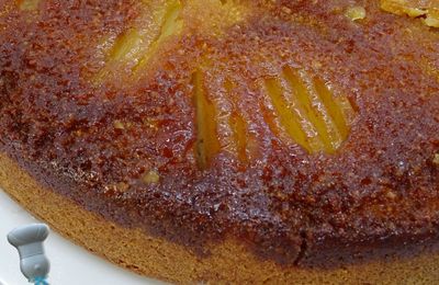 Gâteau tatin aux poires