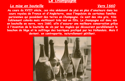le champagne, vers 1660