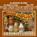 la moutarde de Dijon, vers 1752