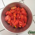 Mes tomates mi-confites