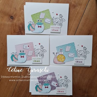 Cartes de voeux Pli remis