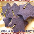 Sablés au chocolat (étoiles pour décorer le sapin)