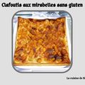 Clafoutis aux mirabelles sans gluten