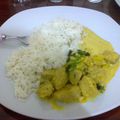 Curry de thon au lait de coco et citron vert