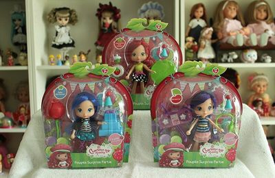 Mes poupées "Surprise Partie" : Charlotte Aux Fraises, Baba Hortensia et Cerisette (TBD 2015)