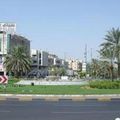 Rond-point à Abu Dhabi (Emirats Arabes Unis)