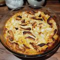 Délicieux clafoutis pommes-poires au jus de fruits