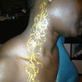 tatouage paillettes