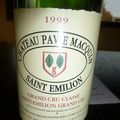 Saint-Emilion : Pavie Macquin : millésimes 1989 et 1999