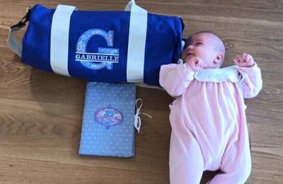 Cadeaux de naissance personnalisés : Bienvenue Gabrielle