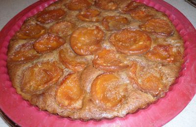 Tarte amandine aux abricots