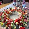 Couronne d'antipasti