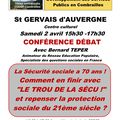 DEBAT SECURITE SOCIALE