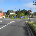 Rond-point à Concarneau