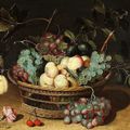 Isaak Soreau (1604 Hanau - after 1645), Still life with fruit basket and carnation