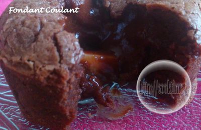 Fondant Coeur coulant chocolat blanc (Thermomix)