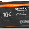 [FACEBOOK] CHARAL - 1 chéquier de 10€ de réduction 