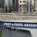 Port de l'Arsenal de Paris.