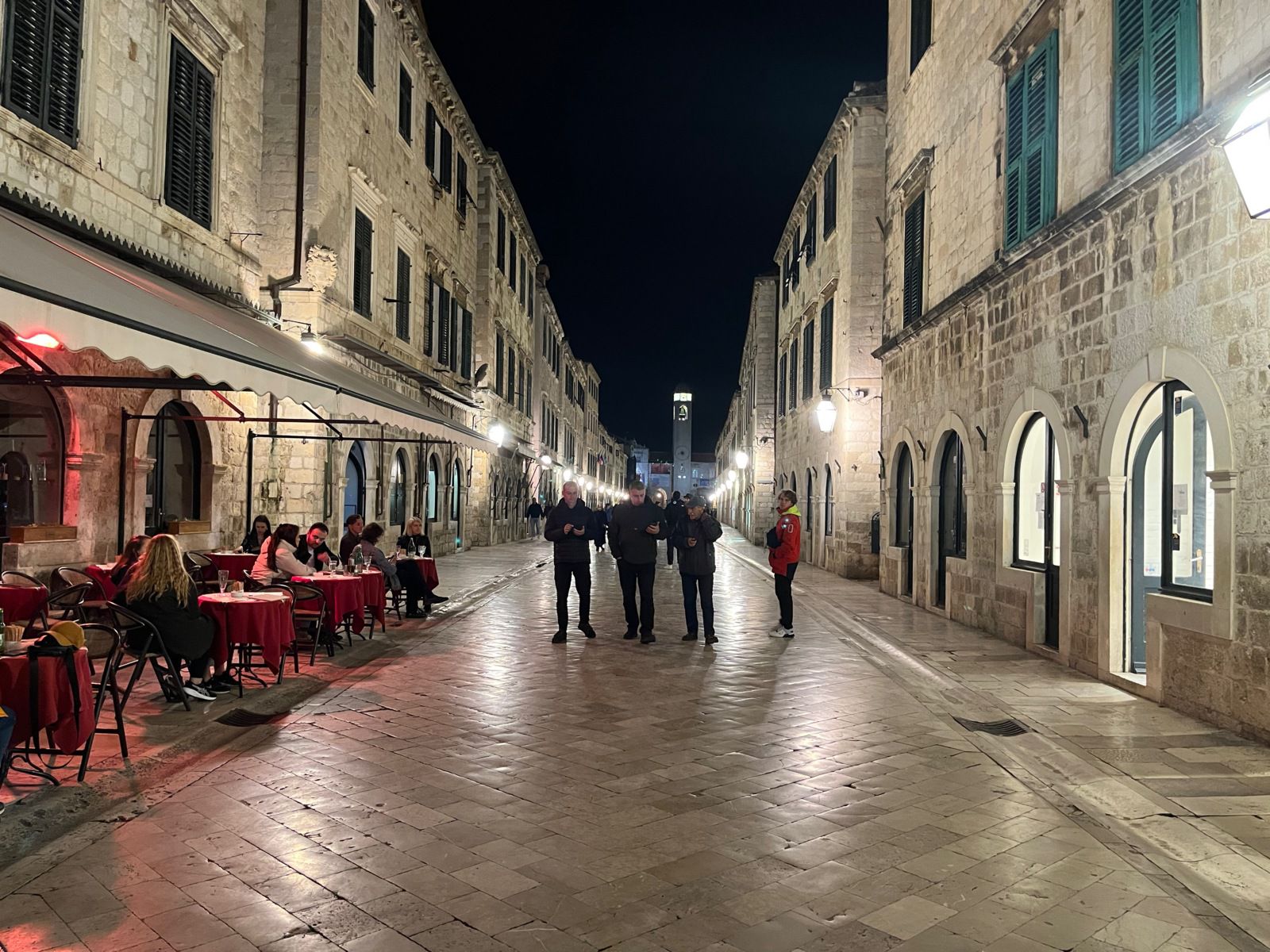 Dubrovnik, la Placa, vendredi 1er mars 2024