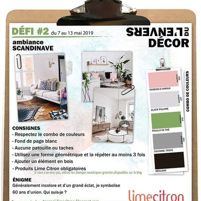 Lime citron, défi n°2 