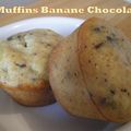 Muffin banane chocolat 