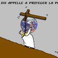 Le pape appelle à protéger la planète . .