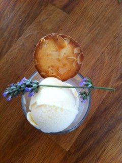 Crème glacée à la Lavande