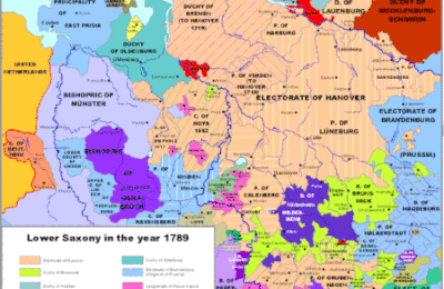 Les anciens états allemands : 1789 - 1918