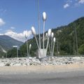 Rond-point à Brig (Suisse)