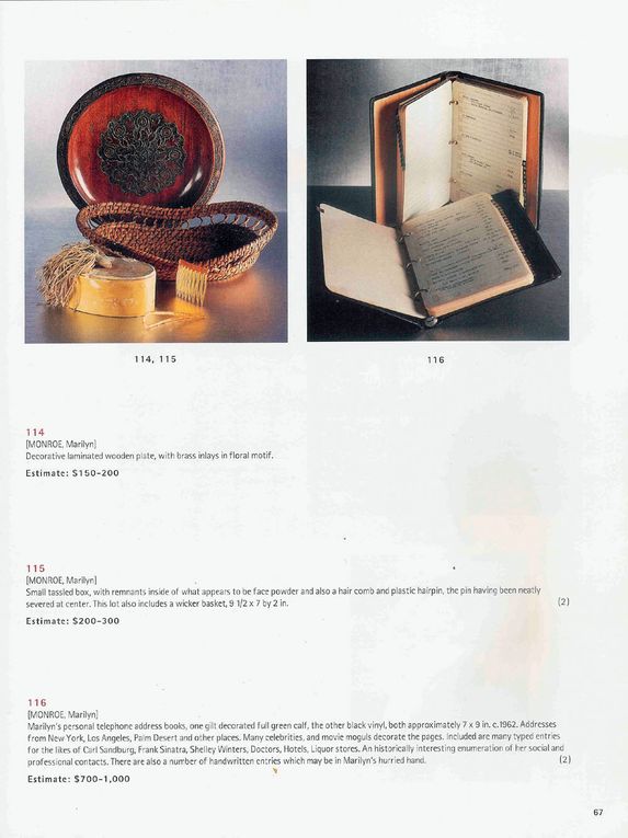 12/09/2001, CHRISTIE'S: Los Angeles - Vente et Catalogue