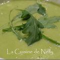 Velouté de Courgettes, Roquette et Parmesan