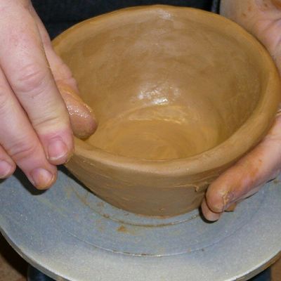 4 ème cours de poterie