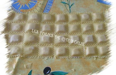 Raviolis jambon ricotta