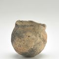 Vessel with round bottom, Oc Eo culture, Pre-Angkor period, 3rd-6th century, Southern Vietnam, Mekong River Delta