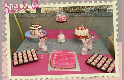 Une Sweet Table très girly...