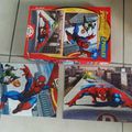 2 puzzles Spiderman 48 pièces / prix 4 €