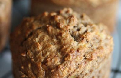 Muffins santé Banane/caroube.